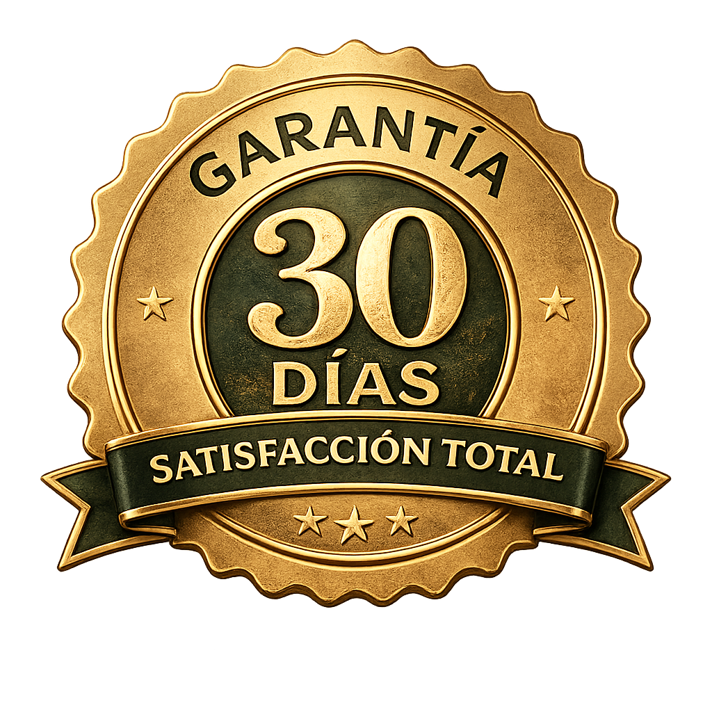 Medalla de garantía de 30 días