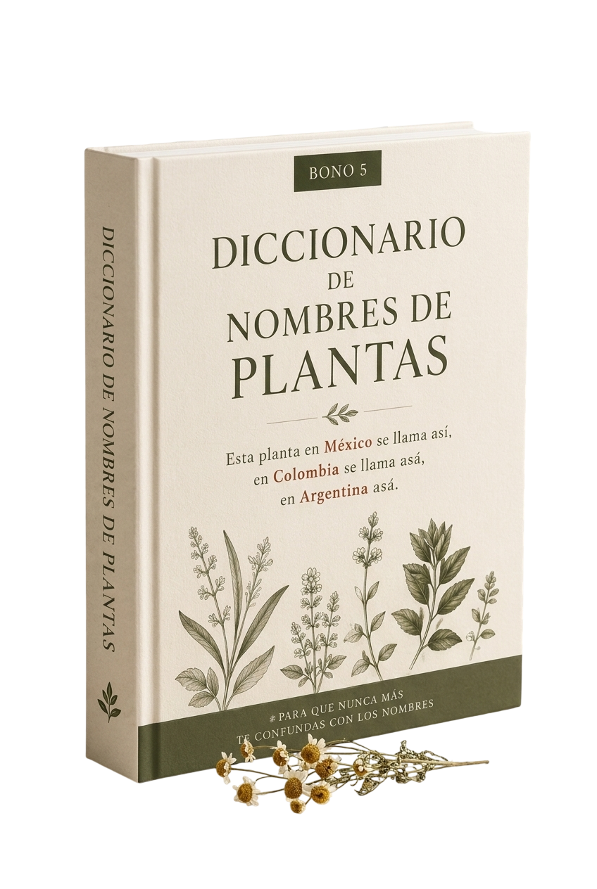 Diccionario de nombres de plantas